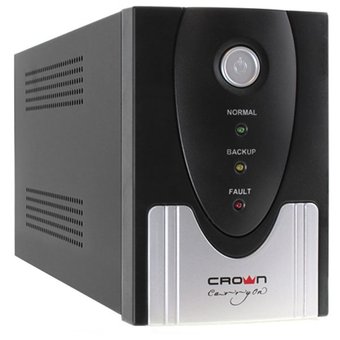  ИБП Crown CMU-SP500 IEC (500VA300W корпус металл, 1x12V/4.5AH, розетки 4*IEC) (CM000001487) 