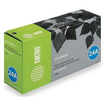  Тонер Картридж Cactus CS-Q2624A черный для HP LaserJet 1150 (2500стр.) 