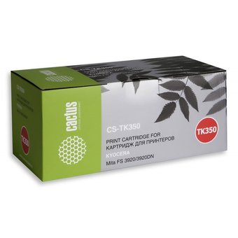 Тонер Картридж Cactus CS-TK350 черный для Kyocera Mita FS 3920/3920DN (15000стр.) 