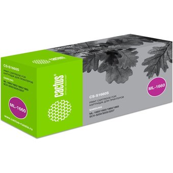  Тонер Картридж Cactus CS-S1660S черный для Samsung ML-1660/1665 SCX-3205 (1500стр.) 