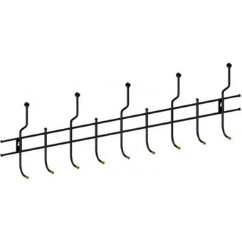  Вешалка настенная Титан Мета 1100-Р черный 