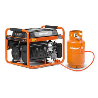 Генератор двухтопливный DAEWOO GDA 3500 DFE бензин + газ 
