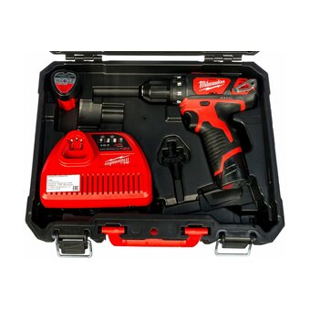  Дрель-шуруповерт Milwaukee M12BDD-202С Li-Ion2Ач (4933441915) 