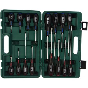  Набор отверток шлиц и крест Jonnesway Full Star D04PP16S (47914) SL 2x50-8x150 PH 