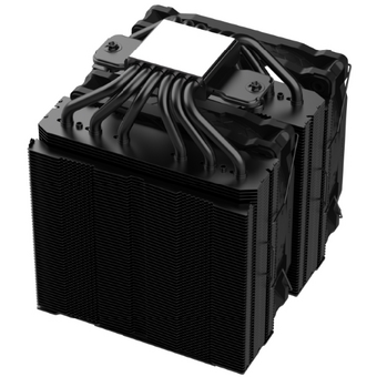  Кулер PentaWave Z06D Black LGA115X/1200/1700/20XX /AM4/AM5 (TDP 270W, 2*120mm PWM Fan, 6 тепловых трубок 6мм, медное основание, 600-1950RPM) 