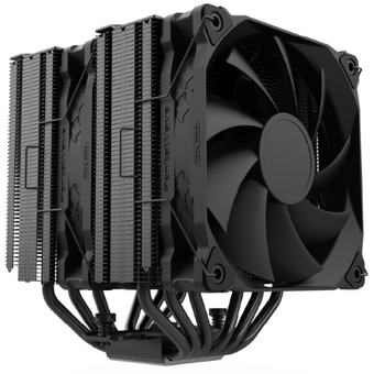  Кулер PentaWave Z06D Black LGA115X/1200/1700/20XX /AM4/AM5 (TDP 270W, 2*120mm PWM Fan, 6 тепловых трубок 6мм, медное основание, 600-1950RPM) 