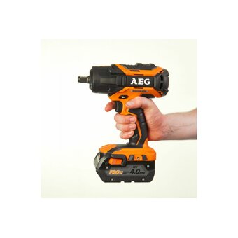  Гайковерт AEG BSS18C12ZBL LI-402C бесщеточный аккумуляторный импульсный (4935459427) 