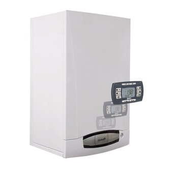  Конвекционный газовый котел BAXI Nuvola-3 Comfort 280Fi, 28кВт, двухконтурный 