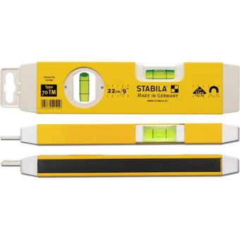  Уровень магнитный Stabila тип 70TМ 02190 22см 