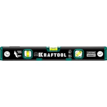  Уровень магнитный Kraftool 34785-40 с зеркальным глазком 400мм 