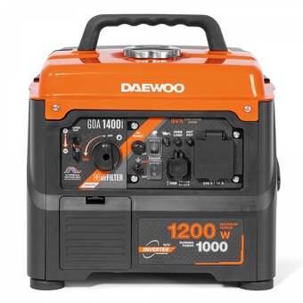  Генератор бензиновый DAEWOO GDA 1400i инверторный 