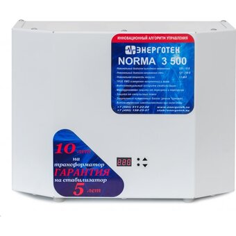  Стабилизатор напряжения Энерготех Norma 514402 