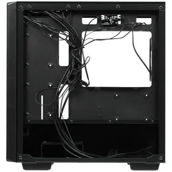  Корпус DeepCool CC360 ARGB (R-CC360-BKAPM3-G-1) (mATX, без БП, 2xUSB, с окном) 