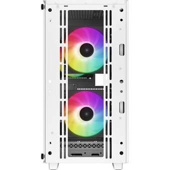  Корпус DeepCool CC360 WH ARGB (R-CC360-WHAPM3-G-1) (mATX, без БП, 2xUSB, с окном) 