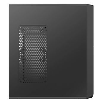  Корпус HAFF 2801-U3 500W Black/Silver (ATX, 2xUSB3.0) 