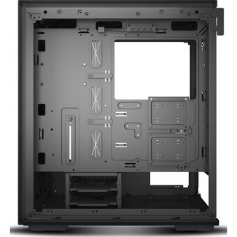  Корпус Deepcool Macube 310 BK ATX, Black, Боковая панель зак стекло, без БП 