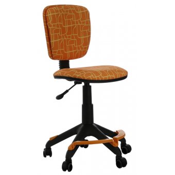  Кресло детское Бюрократ CH-204-F/Giraffe оранжевый жираф 