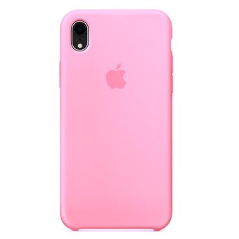  Чехол Apple Silicone Case для iPhone XR (pink) 