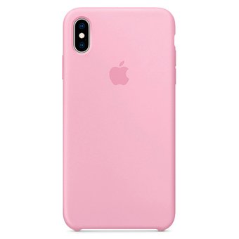  Чехол Apple Silicone Case для iPhone XS Max (pink) 