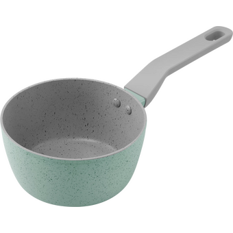  Ковш MAUNFELD Helga MSP14FA05FS из кованого алюминия со стекл. крышкой, 16см, 1,4л 