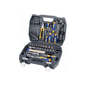  Набор инструмента KRAFT 1/2 Dr и 1/4 Dr 56 предметов KT 700303 