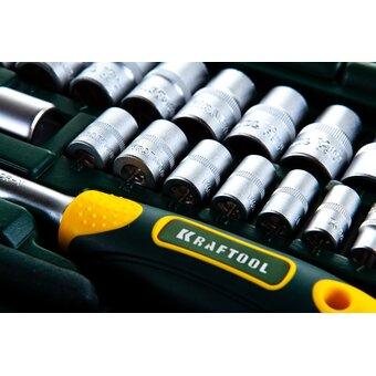  Универсальный набор инструмента Kraftool Extrem-66 27976-H66 66 предметов 