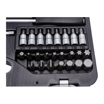  Набор инструмента Force 4821R-9 1/4, 1/2, 12-ти гран 82 предмета 