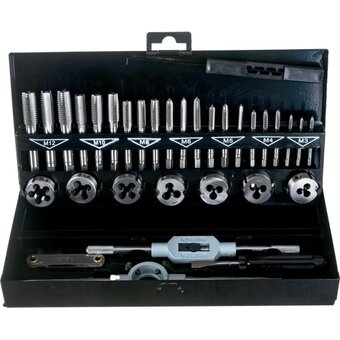  Набор метчиков и плашек ROCKFORCE RF-M032-1 32 предмета 