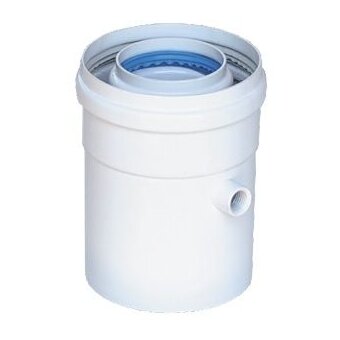  Конденсатосборник вертикальный d60/100 (CT60100) белый (1/30) 