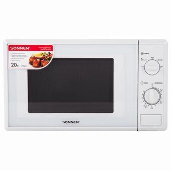  Микроволновая печь SONNEN MW2070B-5MW, белая 