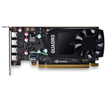  Видеокарта HP NVIDIA Quadro P620 2GB 3ME25AA Kit w/2 Adapters 
