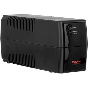  ИБП ExeGate EP244543RUS Power Back BNB-600 (600VA, Black, 2 евророзетки) 