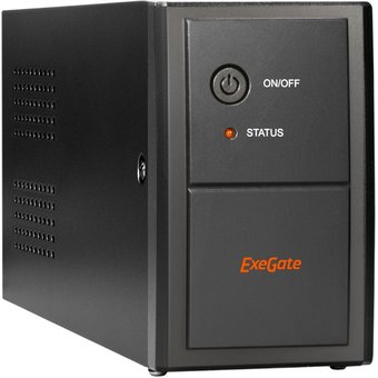  ИБП ExeGate EP285473RUS Power Back BNB-850.LED.AVR.C13.RJ (850VA/480W, LED, AVR,4*IEC-C13, RJ45/11, Black) 