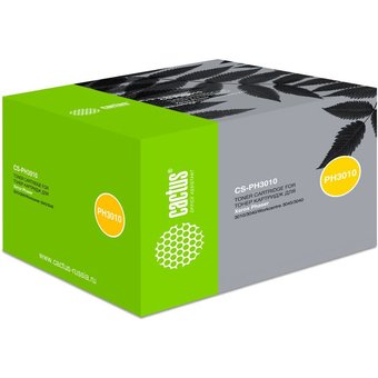  Тонер Картридж Cactus CS-PH3010 (106R02181) черный для Xerox Phaser 3010 WorkCentre 3045 (1000стр.) 