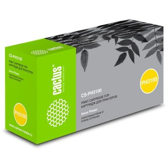  Тонер Картридж Cactus CS-PH3100 (106R01379) черный для Xerox Phaser 3100MFP (4000стр.) 