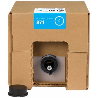  Картридж HP G0Y79C 871C 3L Cyan Latex Ink Cartridge 