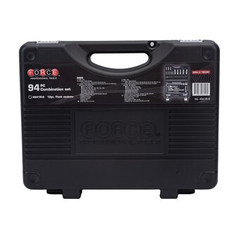  Набор инструментов Force 4941R-9 1/4, 1/2 12-ти гран. 94 предмета 
