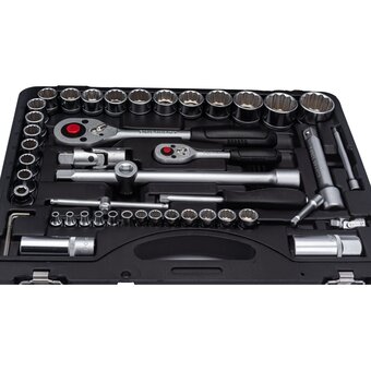  Набор инструментов Force 4941R-9 1/4, 1/2 12-ти гран. 94 предмета 
