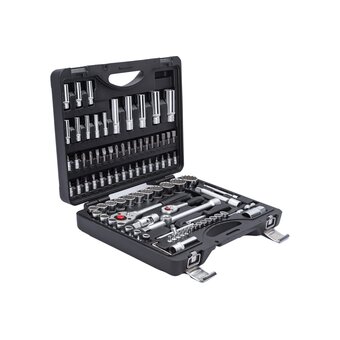  Набор инструментов Force 4941R-9 1/4, 1/2 12-ти гран. 94 предмета 