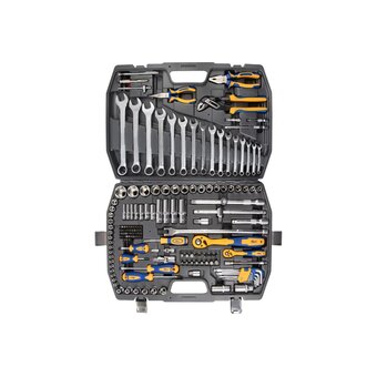 Набор инструментов KRAFT 1/2 Dr и 1/4 Dr 165 предметов KT 703019 