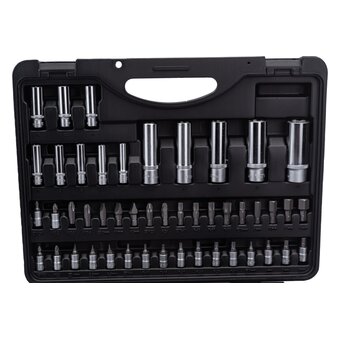  Набор инструмента Force 4941R 1/4, 1/2, SL 94 предмета 