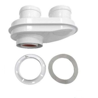  Адаптер разделительный Baxi с 60/100 на 80/80 для EcoClassic (MT71413620) 