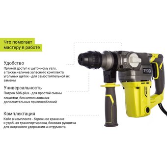  Перфоратор Ryobi RSDS1050-K (5133004350) 