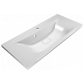 Раковина из литьевого мрамора BelBagno BB1000/445-LV-MR-PR 1000x445x150 
