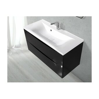  Раковина из литьевого мрамора BelBagno BB1000/445-LV-MR-PR 1000x445x150 