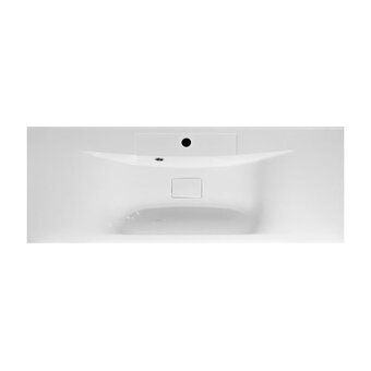  Раковина из литьевого мрамора BelBagno BB1200/450-LV-MR-PR 1200x450x150 