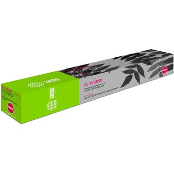  Тонер Картридж Cactus CS-TK895M пурпурный (6000стр.) для Kyocera Mita FS C8020/C8020MFP/C8025/C8025MFP 