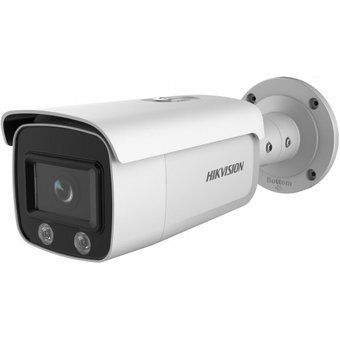  Видеокамера IP Hikvision DS-2CD2T47G2-L (4mm) 4-4мм цветная корп. белый 