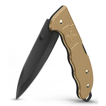  Нож перочинный Victorinox Evoke BS Alox Beige (0.9415.DS249) 136мм 4функц. бежевый 