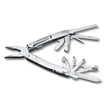  Мультитул Victorinox SwissTool Spirit MX Clip (3.0224.MKB1) 105мм 24функц. серебристый 